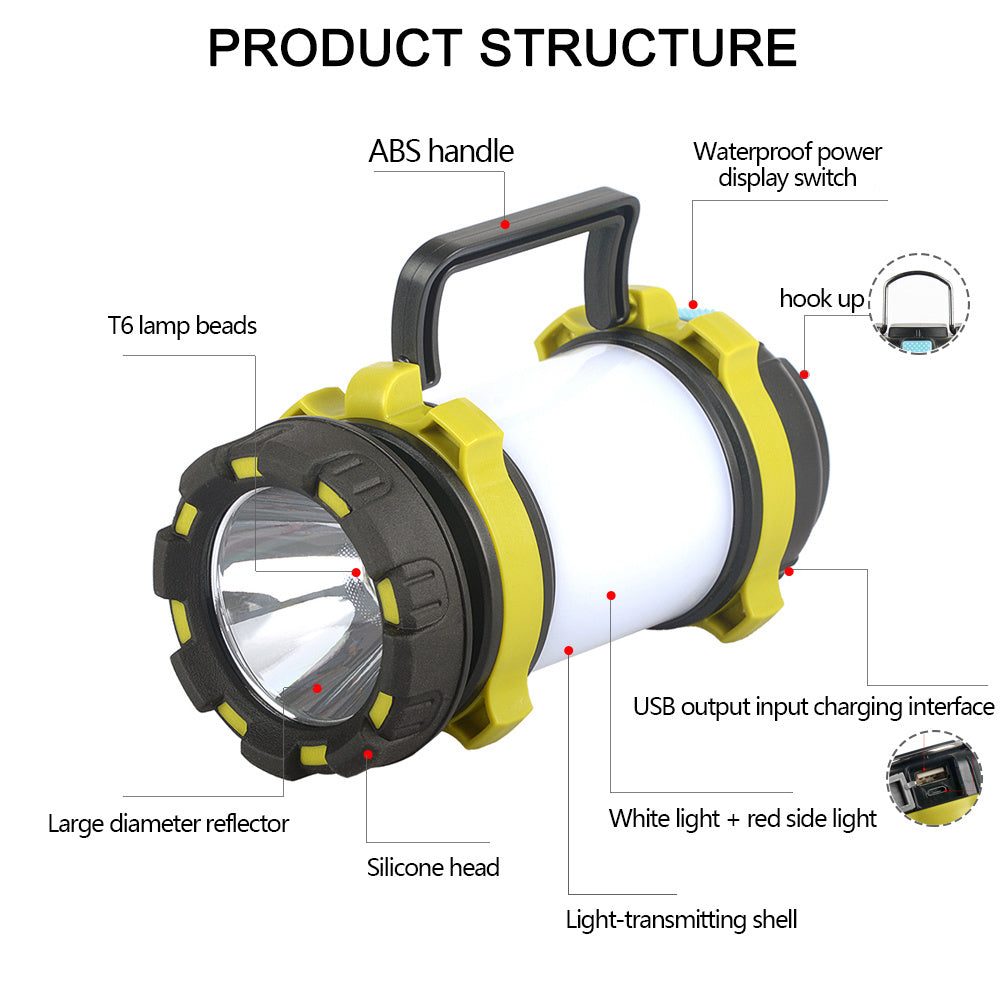 Outdoor Emergency Camping Light & Power Bank