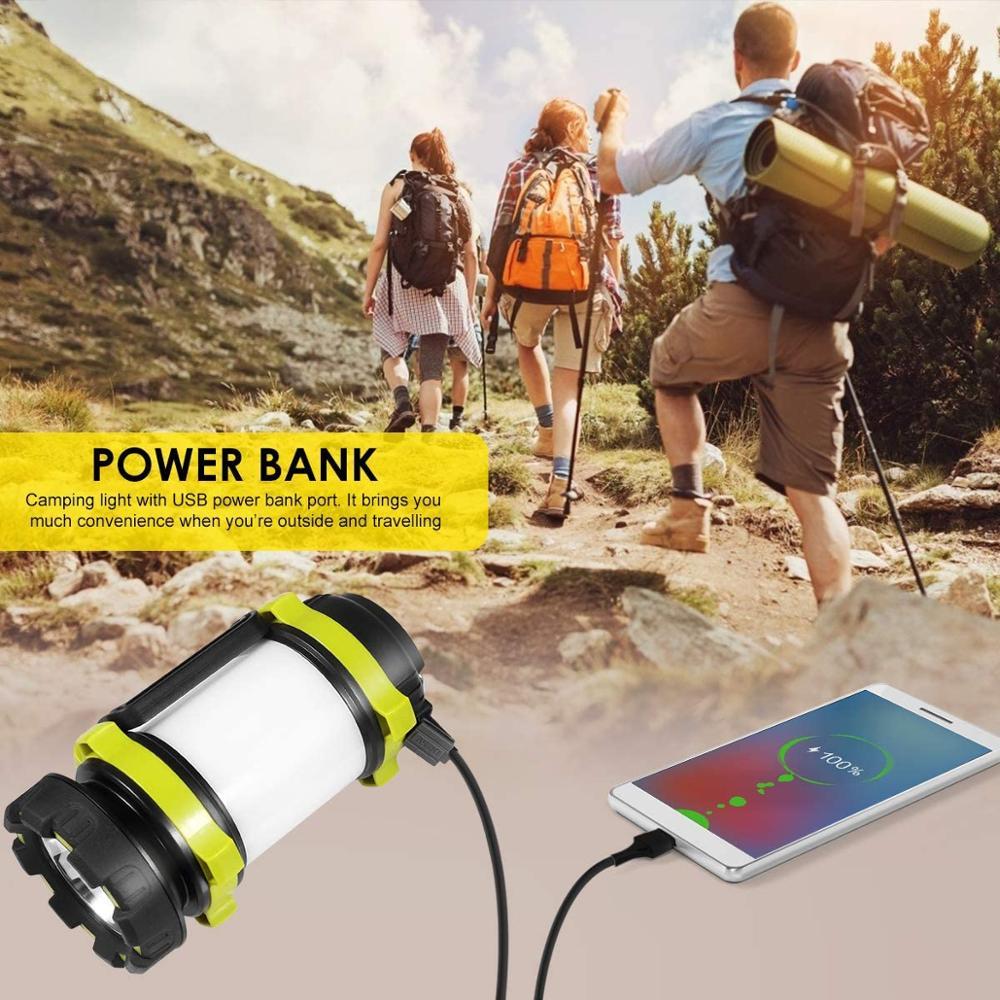 Outdoor Emergency Camping Light & Power Bank