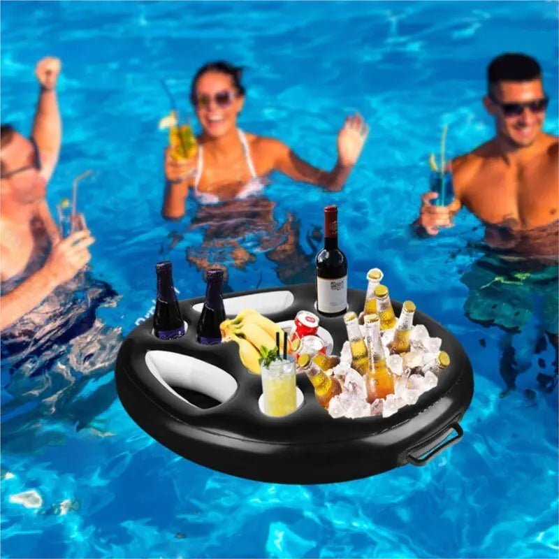 Inflatable 8-Hole Drink Holder - ZenZone Home