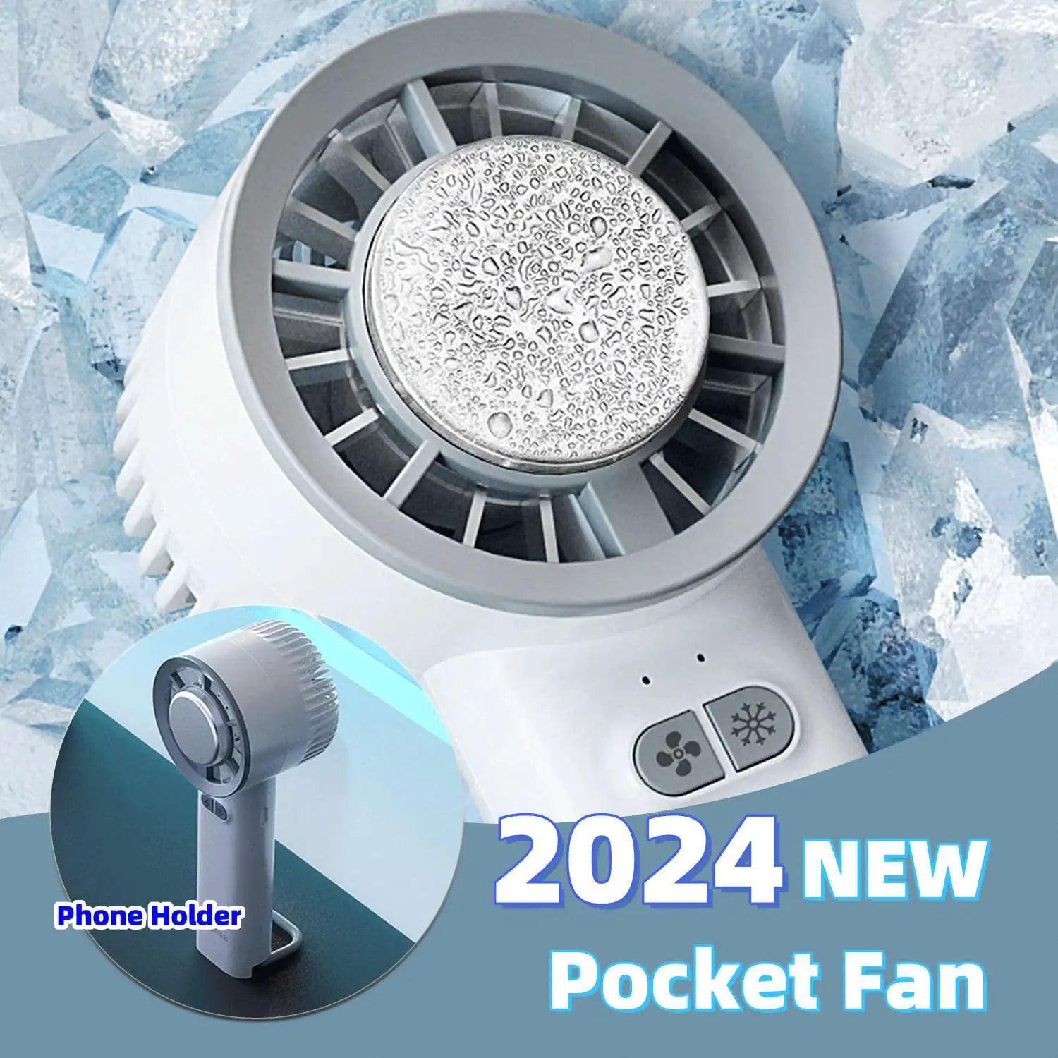 Mini Portable Ice Cold Fan - ZenZone Home