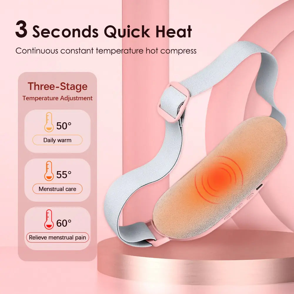 Electric Period Cramp Massage Vibrator - ZenZone Home