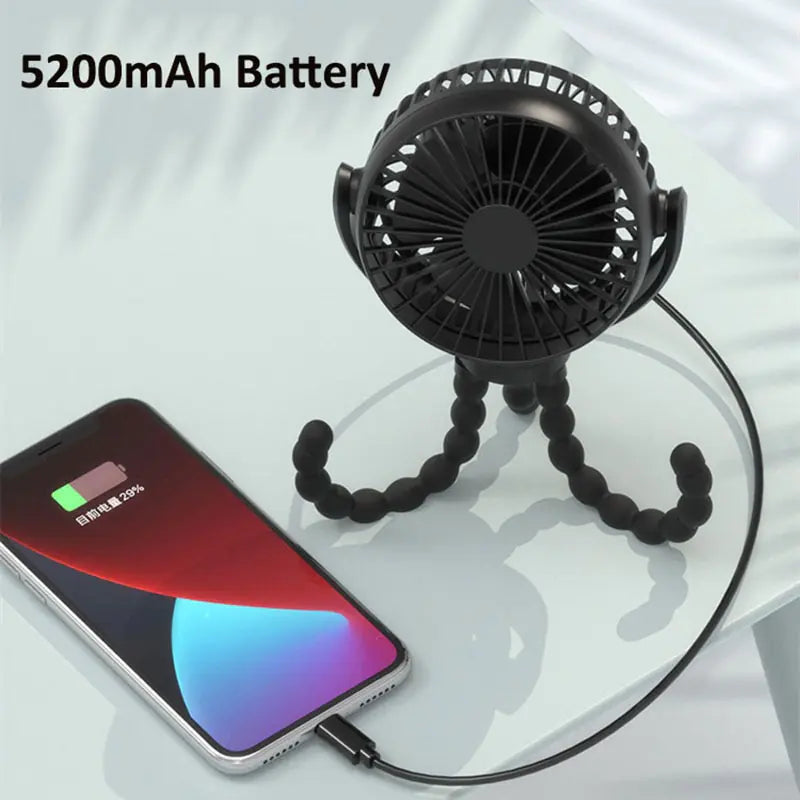 Xiaomi Portable Stroller Fan - ZenZone Home