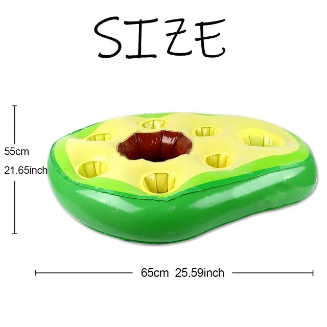 Inflatable 8-Hole Drink Holder - ZenZone Home