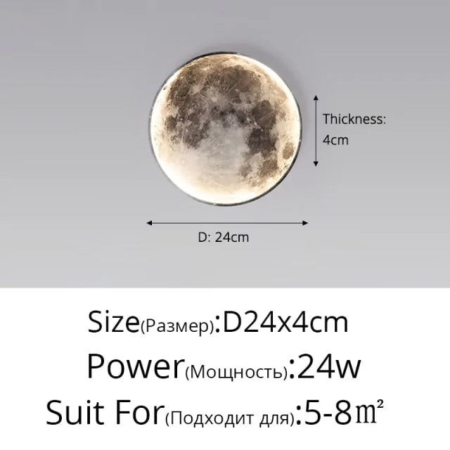 Moon LED Wall Light - ZenZone Home