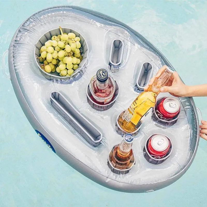 Inflatable 8-Hole Drink Holder - ZenZone Home