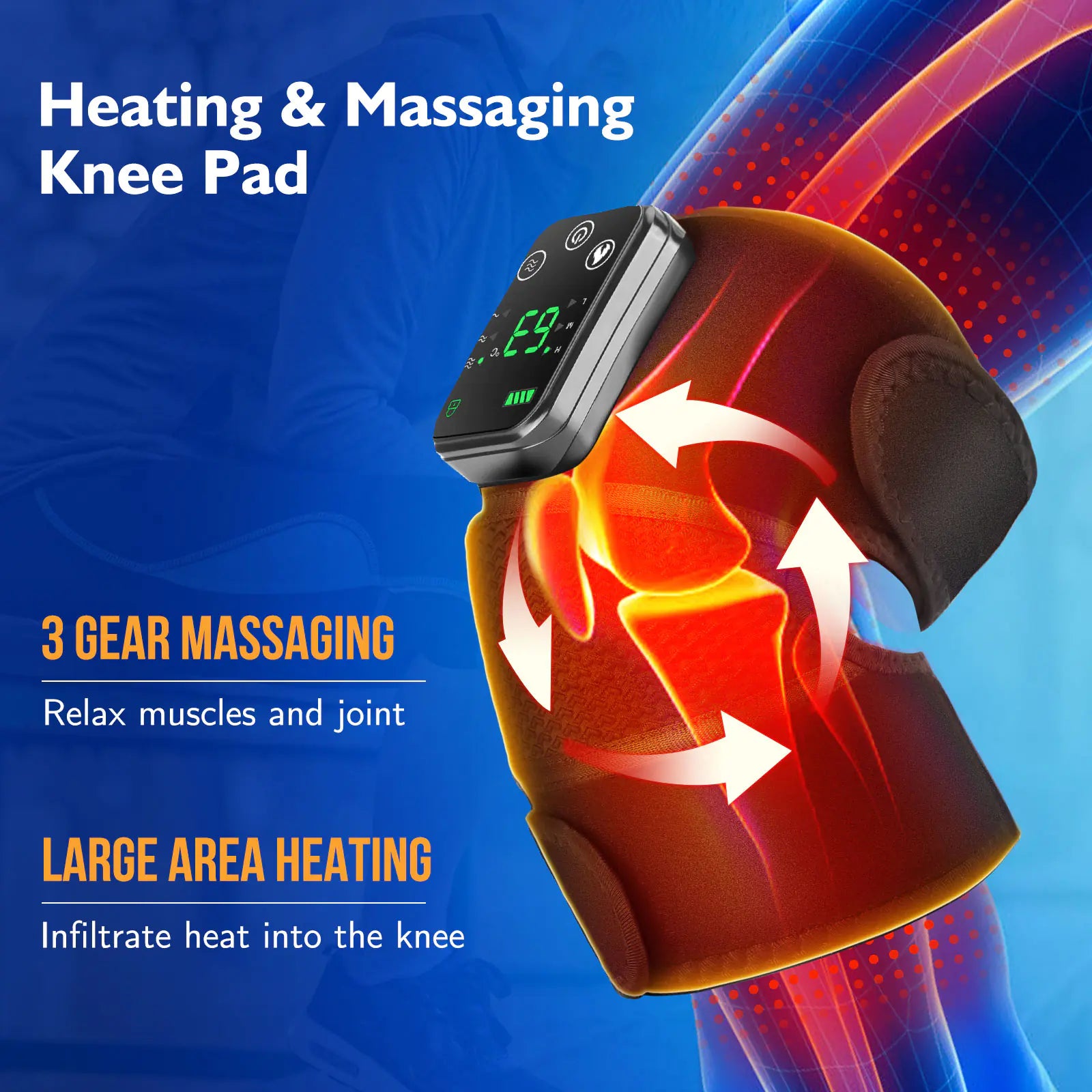 Knee Heating Massager - ZenZone Home