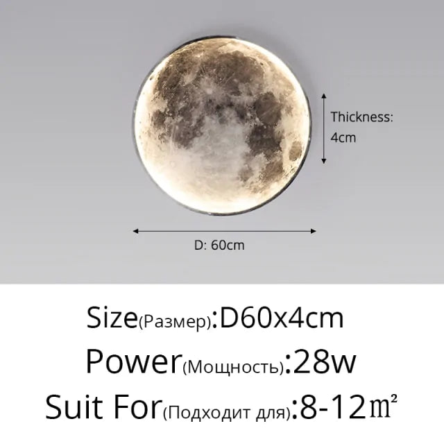 Moon LED Wall Light - ZenZone Home